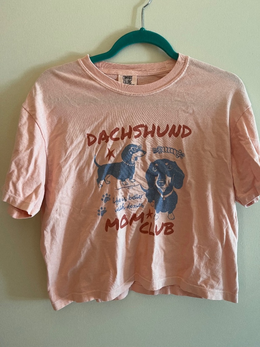 Dachshund Mom Club Boxy Tee